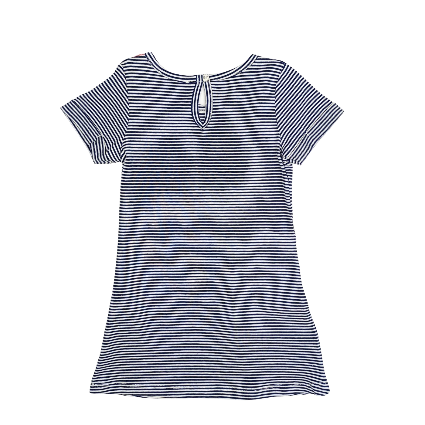 Flamingos Navy Φόρεμα με Ρίγες