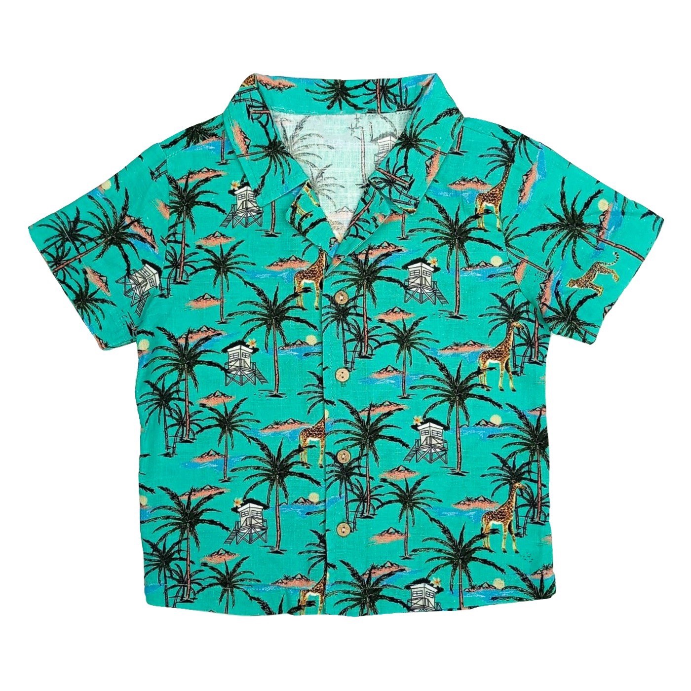 Safari Πουκάμισο με Λινό Shorts