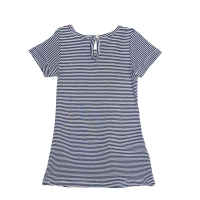 Flamingos Navy Φόρεμα με Ρίγες