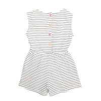 Ριγέ Playsuit με Τσέπες