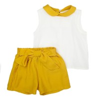 Preppy Style Σετ με Στυλάτο Σορτς