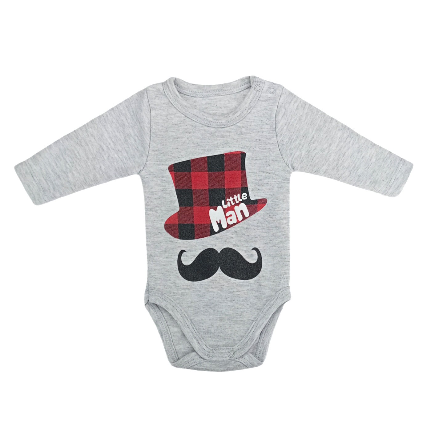 Baby Hipster Κορμάκι με Καρό Στάμπα