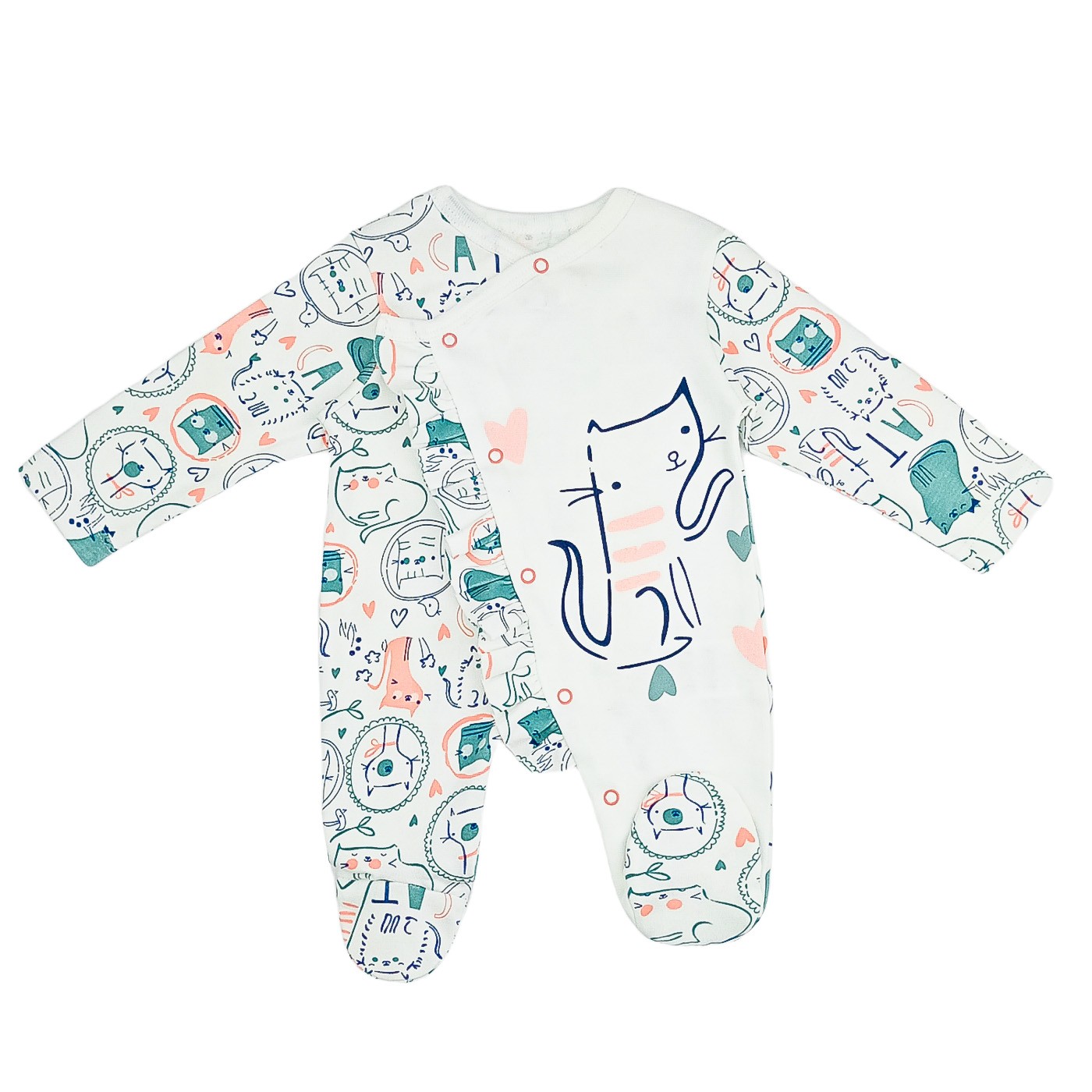 Ολόσωμο Φορμάκι Cat με Βολάν